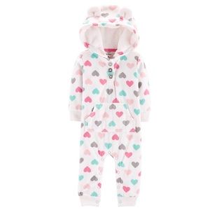 NWOT Carter’s Cozy Fleece One Piece